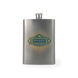 Satinless Steel hip flask